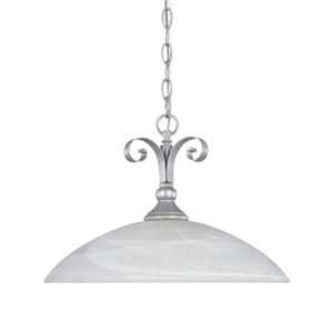  Designers Fountain 82832 MTP One Light Pewter Up Pendant 