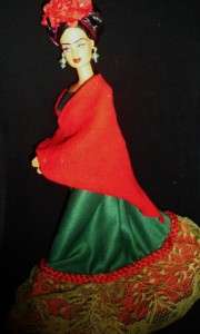   Wedding Dress ~ Mexican Artist ~ Hispanic OOAK Barbie doll  