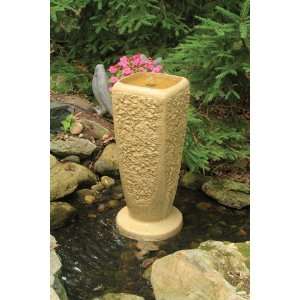  Textured Ripple Fountain w/pump   XLarge/Crushed Coral 
