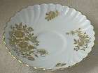 Vintage Mintons England Powder Blue Gold Floral Plate Saucer