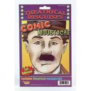  Moustache   Comic Chaplin Accessory [Apparel] Everything 