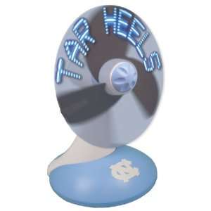  North Carolina Tar Heels College Message Desk Fan: Sports 