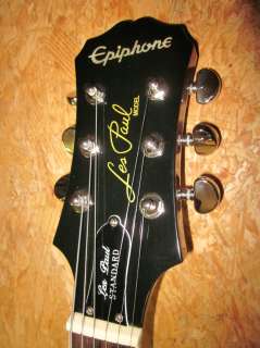 Epiphone by Gibson Les Paul Standard Electric Guitar, Plain Top 