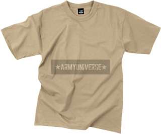 Solid Color Army Military T Shirts  