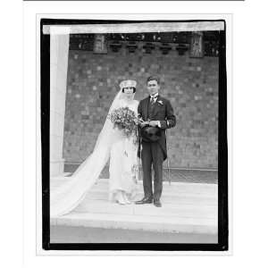 Historic Print (L): Mr. & Mrs. Waddell, 6/10/22:  Home 