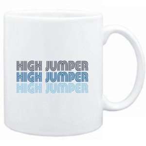  Mug White  High Jumper RETRO COLOR  Sports Sports 