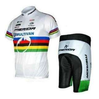 Bike Cycling Clothing Bicycle Short Sleeve Sportswear jacket + pants 