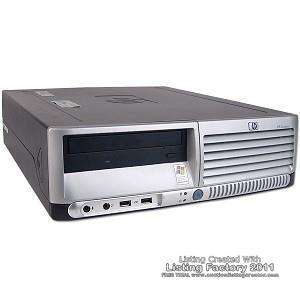 HP COMPAQ dc7700 sff Core2Duo 80GB HARDDRIVE 2GB RAM DVD Room Wifi 