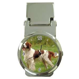  Red & White Setter Money Clip Watch U0749: Everything Else