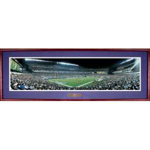   First Monday Night Panoramic Print Deluxe Frame