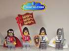 Custom LEGO assassins creed England Crusaders capes lion flag (4 