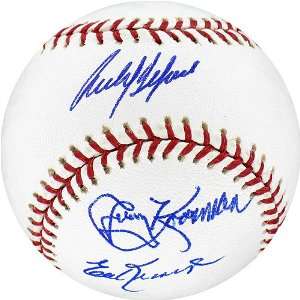   Carlos Delgado and Willie Randolph Signed MLB Baseball Sports Baseball