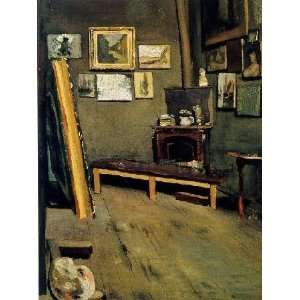   Inch, painting name Studio of the Rue Visconti, By 