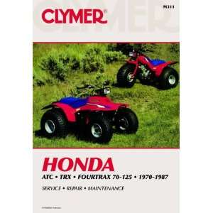  CLYMER HONDA ATC, TRX 70 125, FOURTRAX 70 87: Automotive