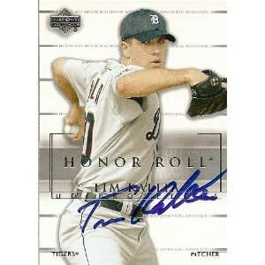   Kalita Signed Detroit Tigers 02 UD Honor Roll Card: Everything Else