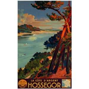 Hossegor   Poster by E. Paul Champseix (22x36) 