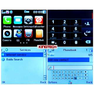 Unlocked K1 Mobile Phone Watch Mp3/Mp4 + Bluetooth + Camera + FM Radio 