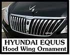 2010 2011 2012 HYUNDAI EQUUS OEM Hood Wing Ornament Emblem Bracket Nut