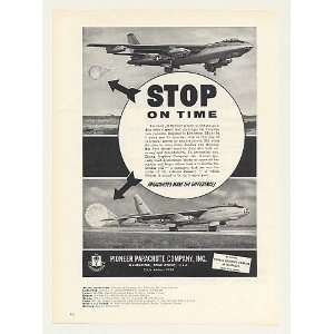   47 Jet Bomber Pioneer Parachute Print Ad (43399)