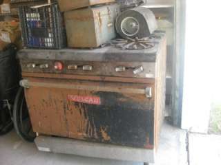 Vintage Vulcan ANTIQUE Commercial GAS Stove Range LOCAL PICKUP ONLY 