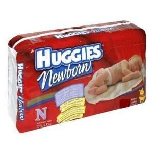  Huggies Gentle Newbourn Diapers ~40 Diapers: Health 