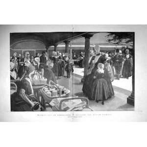  1899 MARKET DAY MIDDELBURG HOLLAND BUTTER SELLERS: Home 