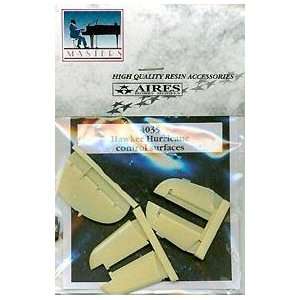  Aires 1/48 Hawker Hurricane Control Surfaces (For HSG 