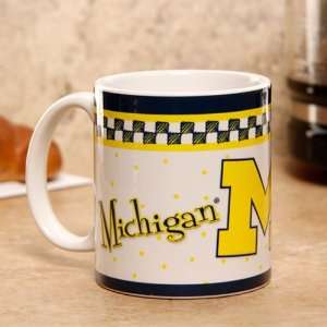 Michigan Wolverines NCAA 11oz. White Game Day Mug (Single 