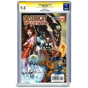   Reborn #1 Signed by Michael Turner CGC Signature 9.8 Toys & Games