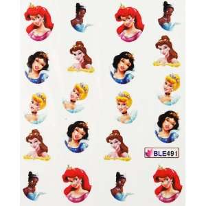   Cinderella water transfer decals nail hydroplaning nail decals Beauty