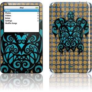  Tribal Turtle (Blue) skin for iPod 5G (30GB)  Players 