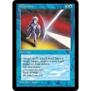    Deflection (Magic the Gathering  Ice Age Rare) Toys & Games
