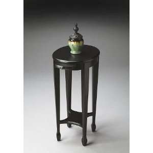  Butler Accent Table   Black Licorice Finish: Home 