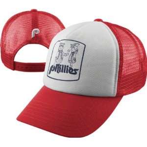   Phillies Front Gate Mesh Snapback Adjustable Hat: Sports & Outdoors
