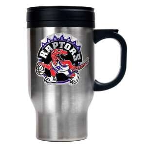  Toronto Raptors Stainless Steel Travel Coffee Mug: Sports 