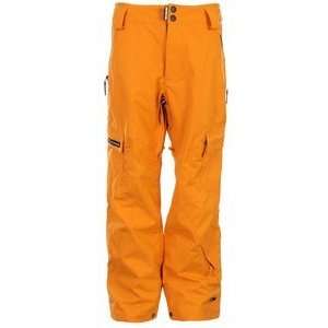  Ride Alki Snowboard Pants Orange Rip Stop Sports 