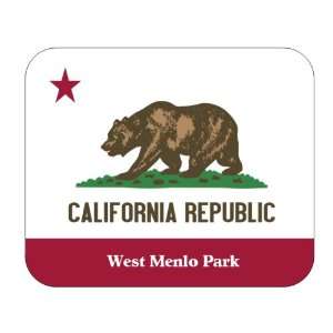  US State Flag   West Menlo Park, California (CA) Mouse Pad 