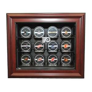  Philadelphia Flyers 12 Hockey Puck Display Case, Cabinet 