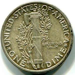 1935 ★★★ AU MERCURY/WINGED LIBERTY DIME AS IN PICTURES 