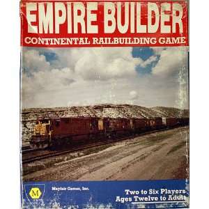  Empire Builder Continental Railbuilding Game 1984 Edition 
