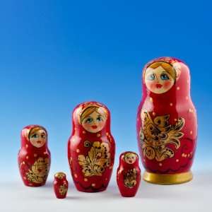   Birds Russian Nesting Dolls, Matryoshka, Matreshka: Home & Kitchen
