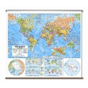  Universal Map 2789028 World Advanced Political Wall Map 