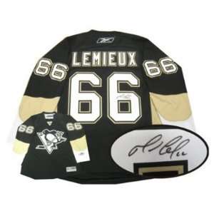  Mario Lemieux Signed N/A Jersey   Replica Dark: Everything 
