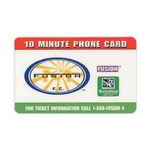  Collectible Phone Card: 10m Major League Soccer & FujiFilm 