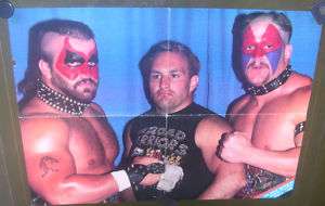 Road Warriors Tito Santana WWF LOD Wrestling Poster  