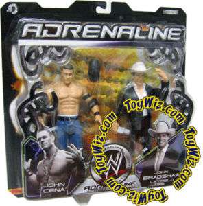WWE Adrenaline 17 Figure 2 Pack John Cena vs JBL  