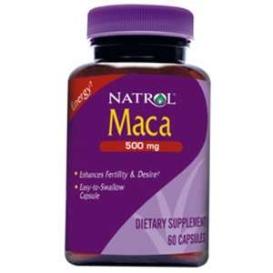  Maca Root 500mg 60 Capsules