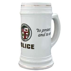 Los Angeles Police Department California Stein by   