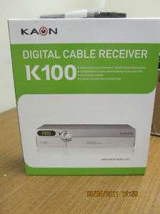 NEW kaon k100 Digital Cable Receiver *  