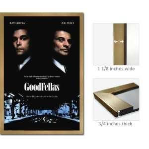  Gold Framed Goodfellas Ray Liotta Joe Pesci Poster 